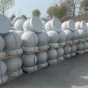 东营 白麻花岗岩石材圆球，石球，挡车球，隔离球，景观石球，风水球等