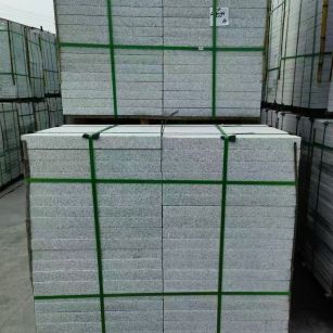 东营 芝麻白火烧，园林广场市政工程地铺石，1.8~5.0厚均有现货