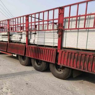 东营 白麻荔枝面外墙干挂，工厂装车日常