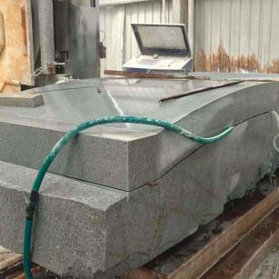 东营 芝麻灰异型加工-拱桥