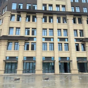 东营 黄金麻花岗岩荔枝面小区外墙干挂