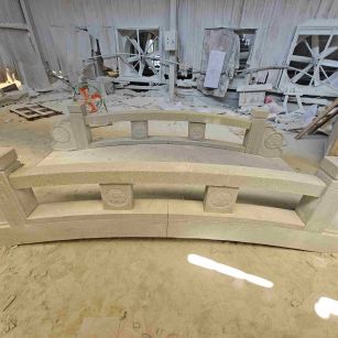 东营 芝麻灰花岗岩异形加工-拱桥，石桥