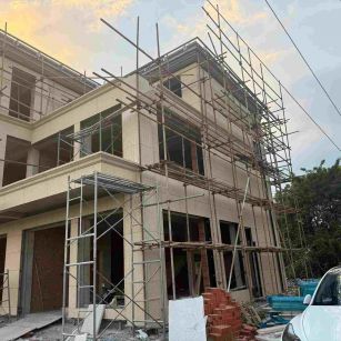 东营 黄金麻荔枝面花岗岩外墙干挂