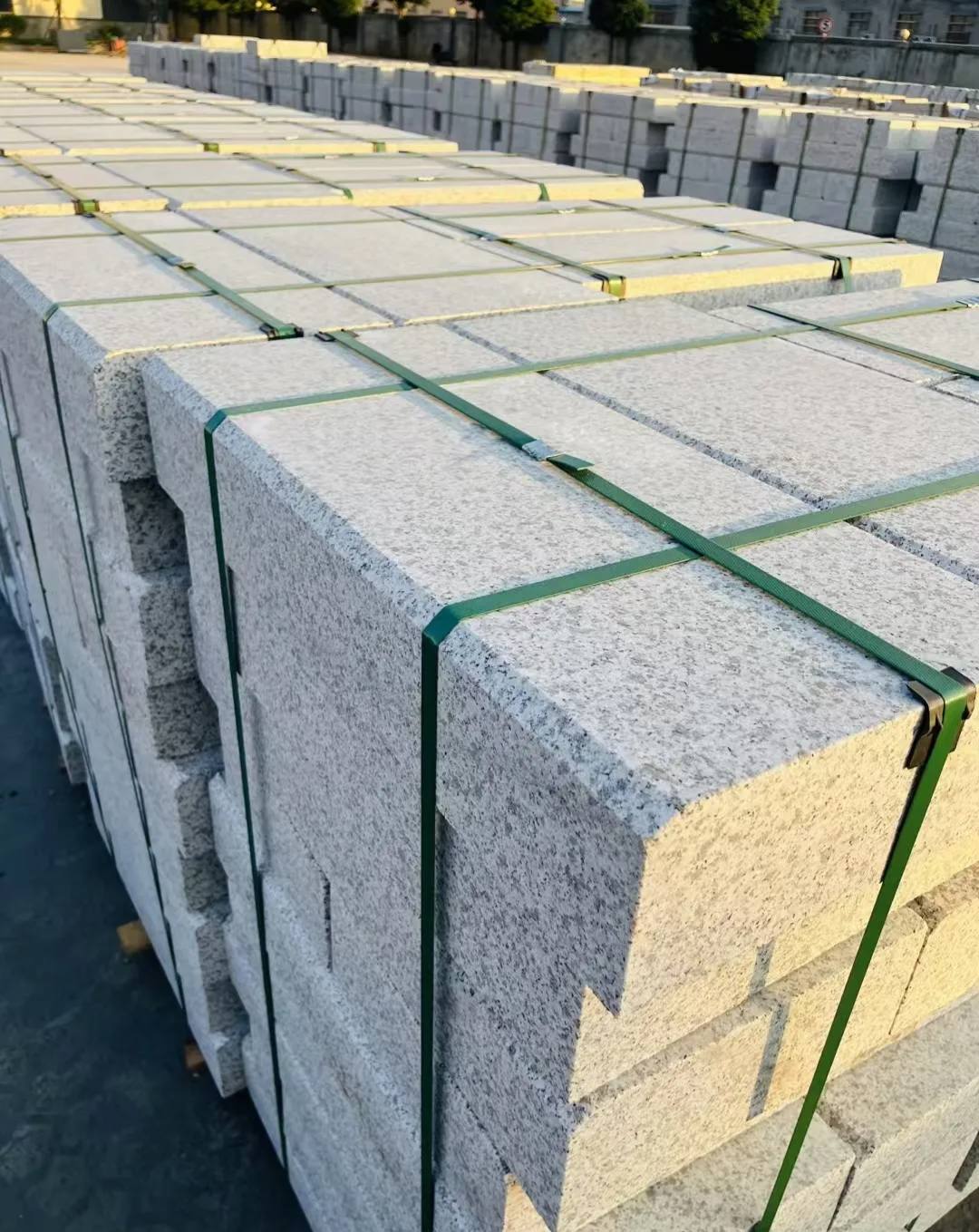 东营 白麻花岗岩路沿石，马路牙子，路缘石，平石，立缘石等