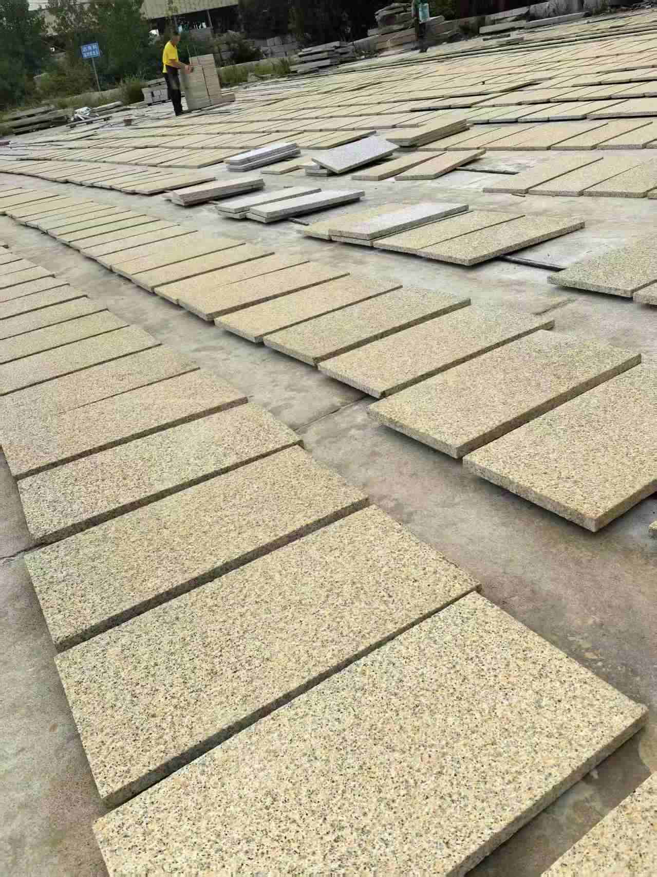 东营 黄金麻荔枝地铺石面排板