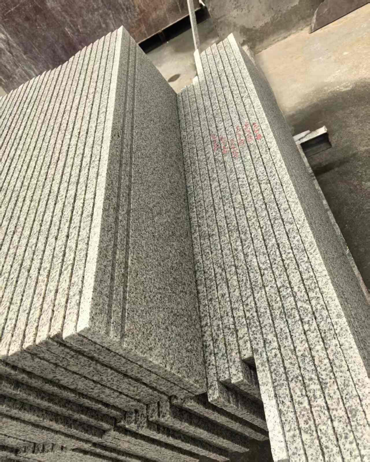 东营 白麻荔枝面花岗岩楼梯踏步