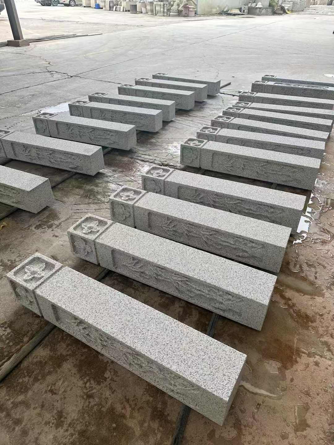 东营 白麻方柱雕花防水