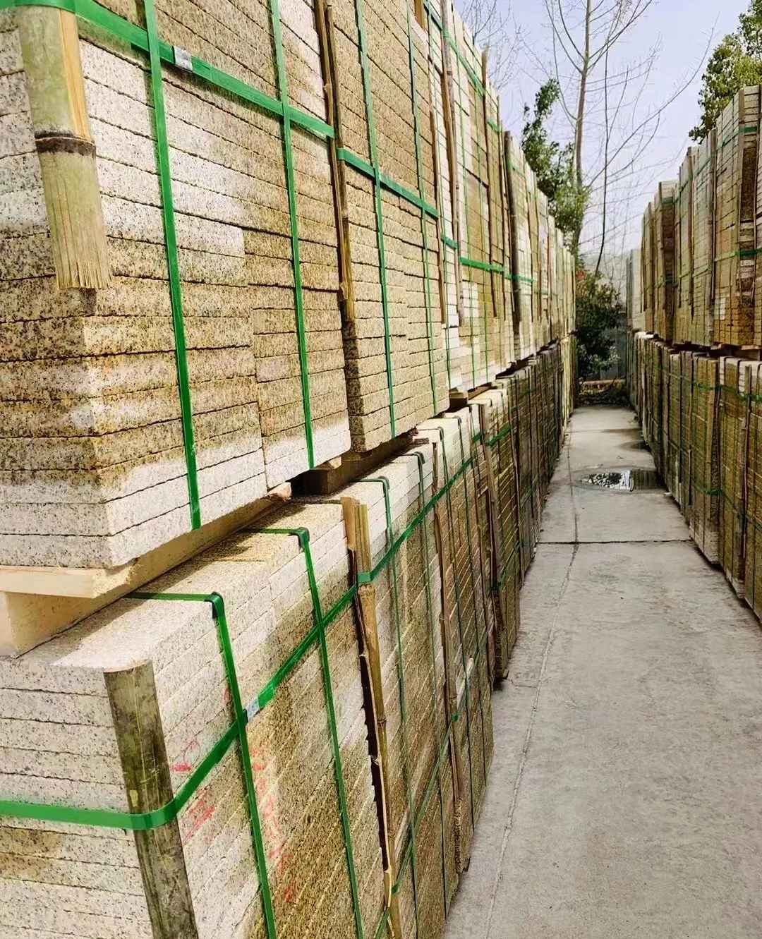 东营 黄金麻花岗岩荔枝面地铺石